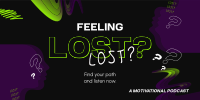 Lost Motivation Podcast Twitter Post Design