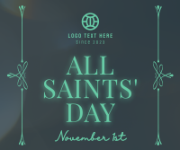 Illuminating Saints Facebook Post Design