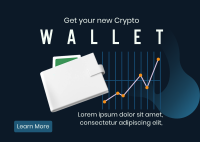 Get Crypto Wallet  Postcard Image Preview
