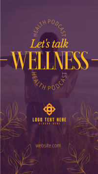 Wellness Podcast TikTok video Image Preview
