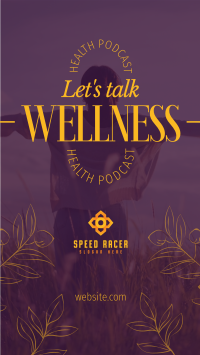 Wellness Podcast Video Image Preview