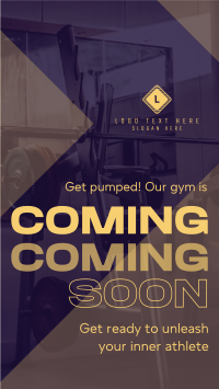 Fitness Gym Opening Soon TikTok video Image Preview