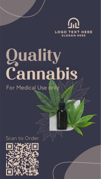 Herbal Marijuana for all Instagram Story Design