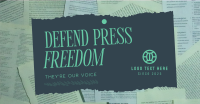 Defend Press Freedom Facebook ad Image Preview