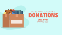 Donation Box Facebook Event Cover Design