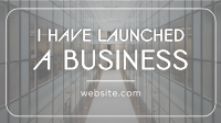 Minimalist Business Launch Animation Image Preview