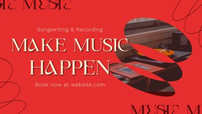 Songwriting & Recording Studio Facebook event cover Image Preview