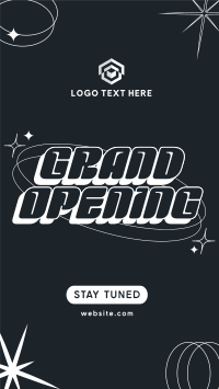 Y2K Grand Opening Facebook Story Image Preview