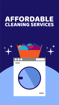 Affordable Cleaning Services Facebook Story Image Preview