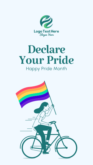 Declare Your Pride Instagram story