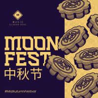 Moon Fest Instagram Post Design