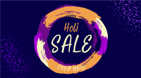 Holi Powder Explosion Sale Facebook event cover Image Preview