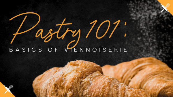 Pastry 101 Facebook Event Cover Design