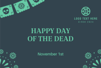Happy Day of the Dead Pinterest board cover Image Preview