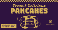 Retro Pancakes Facebook Ad Image Preview