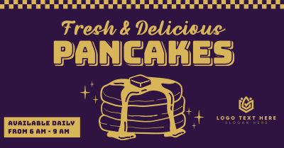 Retro Pancakes Facebook ad Image Preview