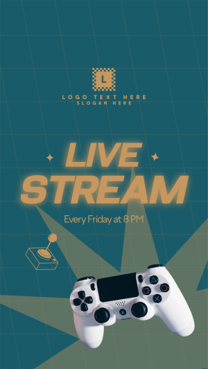 Live Stream Facebook story Image Preview