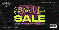 Grunge Street Sale Facebook ad Image Preview