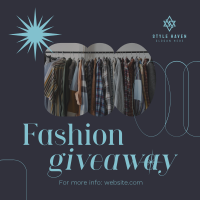 Elegant Fashion Giveaway Instagram post Image Preview