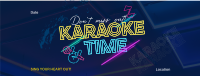 Join Karaoke Time Facebook cover Image Preview