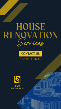 House Remodeling Facebook Story Design