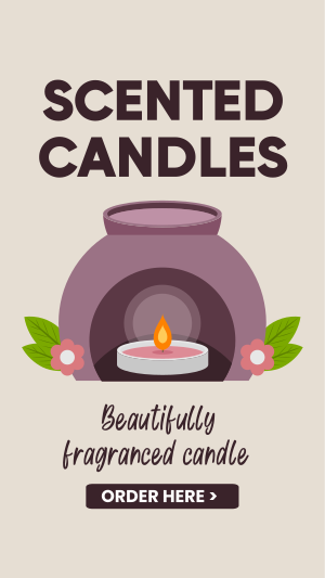 Fragranced Candles Facebook story Image Preview