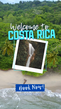 Paradise At Costa Rica TikTok Video Design