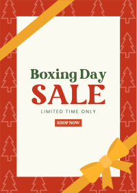 Boxing Day Sale Flyer Design