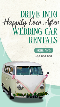 Wedding Car Rental Facebook story Image Preview