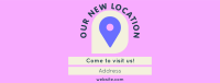 New Business Location Facebook cover Image Preview