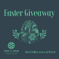 Floral Egg Giveaway Instagram post Image Preview