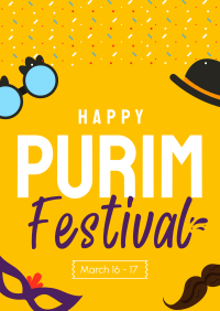 Purim Accessories Poster Image Preview