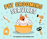 Grooming Services Facebook Post Design