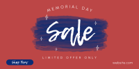 Memorial Day Promo Twitter post Image Preview