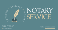 The Trusted Notary Service Facebook Ad Design
