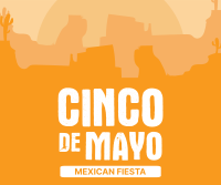 Mexican Fiesta Facebook Post Design