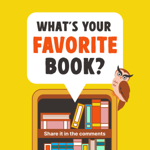 Q&A Favorite Book Instagram post Image Preview