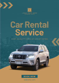 Car Rental Service Flyer Design