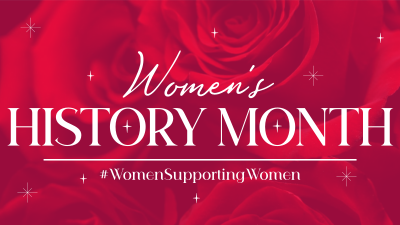 Women's History Month Facebook event cover Image Preview