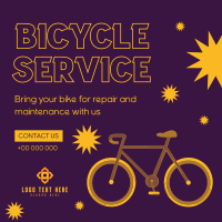Plan Your Bike Service Instagram Post Design