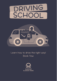 Best Driving School Flyer Image Preview