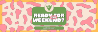 Weekend Quirky Pattern Twitter Header Image Preview