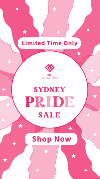 Vibrant Sydney Pride Sale Facebook story Image Preview