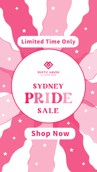 Vibrant Sydney Pride Sale Facebook Story Image Preview