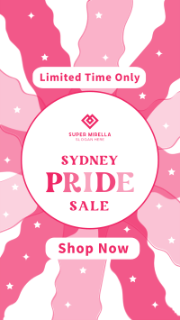 Vibrant Sydney Pride Sale Facebook Story Image Preview