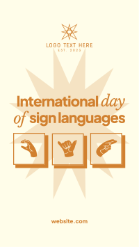 International Day of Sign Languages Video Image Preview
