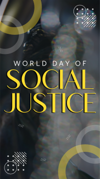 Social Justice Day Facebook story Image Preview