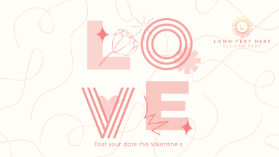 Valentine's Date Facebook event cover Image Preview