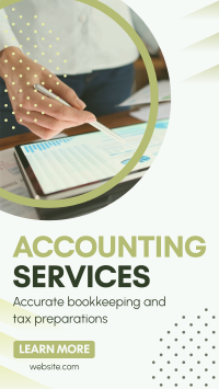 Accounting and Finance Service Instagram reel Image Preview