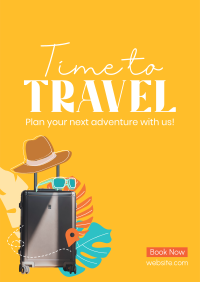 Time to Travel Poster Design